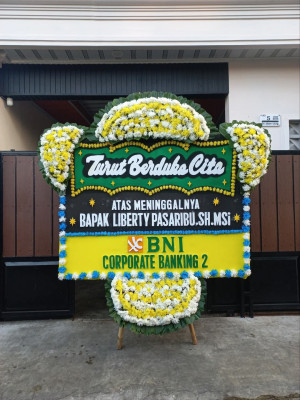 Papan Bunga Duka di Nusantara Permai