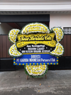 Papan Bunga Duka di Nusantara Permai