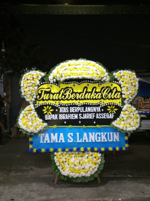 Papan Bunga Duka di Nusantara Permai