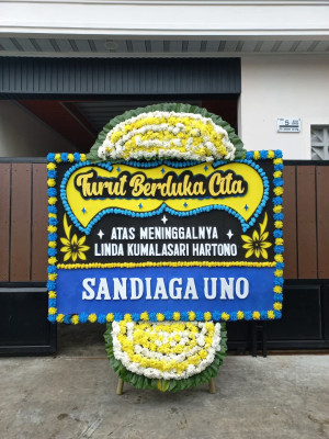 Papan Bunga Duka di Nusantara Permai