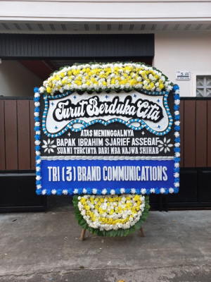 Papan Bunga Duka di Nusantara Permai
